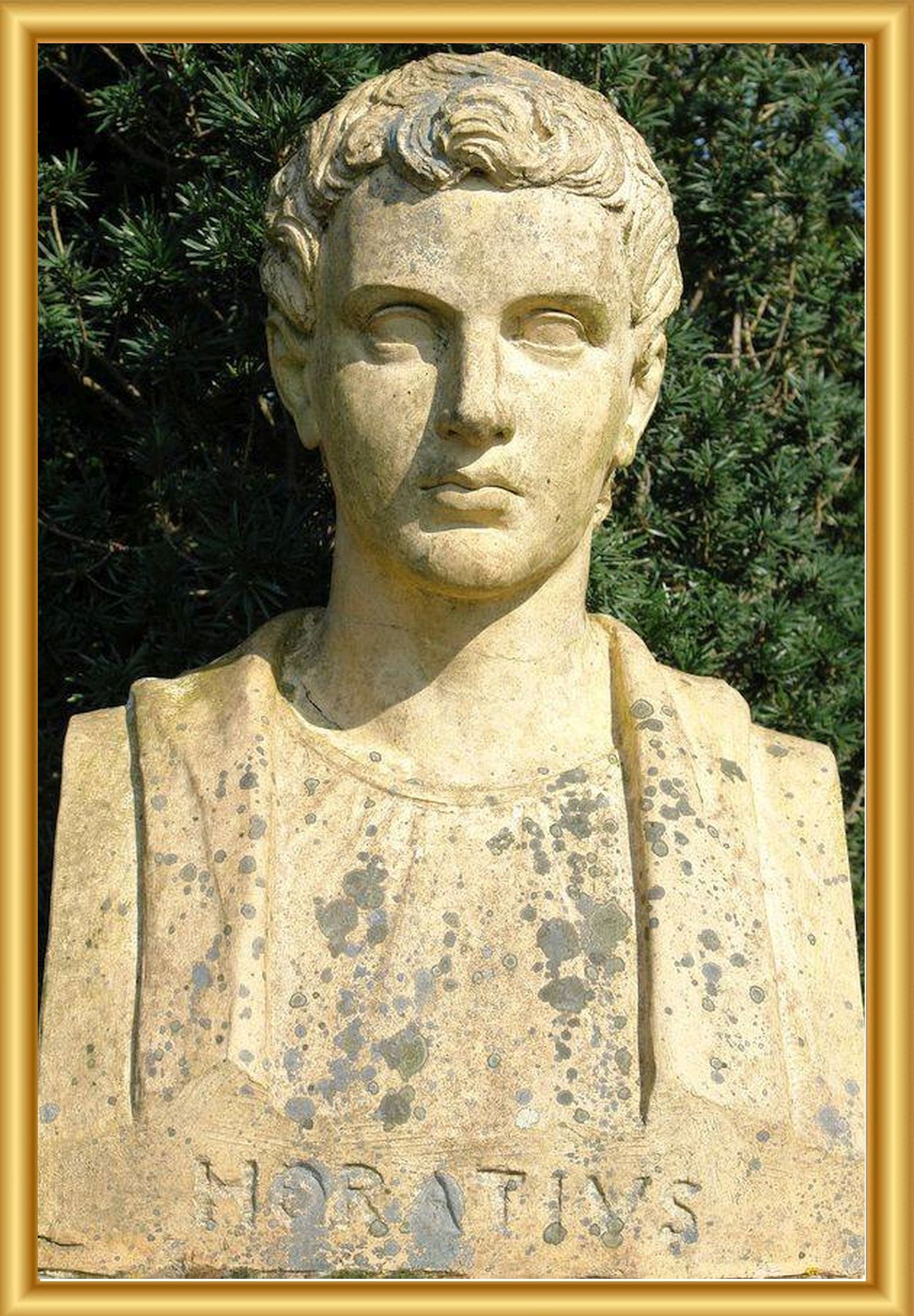 Horatius Flaccus, Quintus ókori római költő (Kr.e. 65. december 8-8)